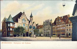 1904-Germania "Hildesheim Marktplatz Mit Rathaus" - Other & Unclassified