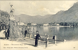 1904-Svizzera "Lugano Monumento A Guglielmo Tell" - Otros & Sin Clasificación