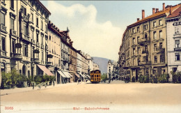 1920circa-Svizzera-"Biel Bahnhofstrasse" - Autres & Non Classés