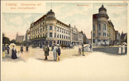 1904-Germania Leipzig Thomasring Mit Dem Centraltheater - Other & Unclassified