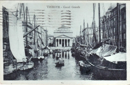 1921-cartolina Diretta In Belgio "Trieste Canal Grande" - Trieste
