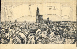 1904-France Francia Caterina Non Spedita Veduta Di Strasburgo Strasbourg Strassb - Autres & Non Classés