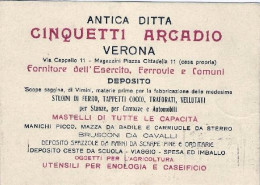 1925-cartolina Con Testo A Stampa Pubblicitario Affrancata 10c.Leoni Con Annullo - Marcophilia