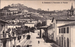 1930circa-Firenze "San Domenico E Panorama Di Fiesole" - Firenze