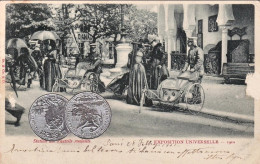 1900-Francia Esposizione Universale Di Parigi "Station Des Tauteils Roulants" Co - Women