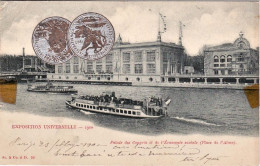 1900-Francia Esposizione Universale Di Parigi "Palais Des Congres Et De L'econom - Femmes