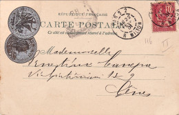 1900-Francia Esposizione Universale Di Parigi "Vendense Egyptienne" Con Stampa A - Femmes