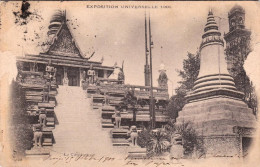 1900-Francia Esposizione Universale Di Parigi "La Cambodge" Con Stampa A Rilievo - Tentoonstellingen