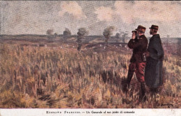 1918-"esercito Francese-un Generale Al Suo Posto Di Comando" - Guerre 1914-18