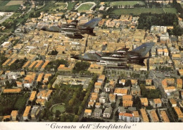 1996-cartolina Illustrata Velivoli Tornado Su Fiorenzuola D'Arda Per La Giornata - Luchtpost