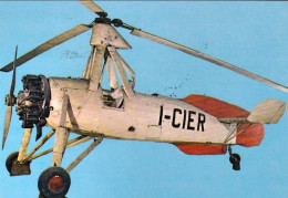 1973-cartolina Illustrata Autogiro La Cierva, Cachet Milano Inaugurazione Sezion - Posta Aerea