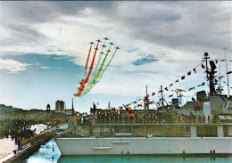 1973-cartolina Della Pattuglia Acrobatica Nazionale Frecce Tricolori Annullo XXI - Posta Aerea