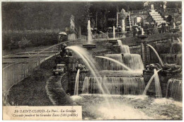 92 / Parc De SAINT-CLOUD - La Grande Cascade Pendant Les Grandes Eaux - Saint Cloud