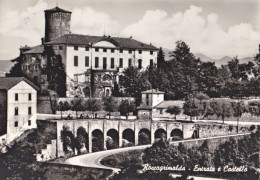 1959-Alessandria Roccagrimalda Entrata E Castello, Cartolina Viaggiata - Alessandria