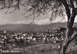 1957-Torino Pinerolo Panorama, Cartolina Viaggiata - Autres & Non Classés