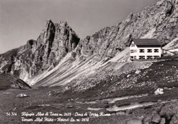 1965-Rifugio Alpe Di Tires Cima Di Terra Rossa Con Raro Annullo Di Kastelrotto - Bolzano (Bozen)