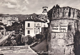 1957-Cuneo Garessio Pensione Ponte Rosa Ed Antica Torre, Cartolina Viaggiata - Cuneo