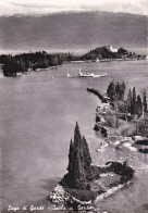 1956-Brescia Lago Di Garda Isola Di Garda, Cartolina Viaggiata - Brescia