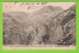 VALLON DE ROUBION ET TETE DE FALCON - VALLEE DE TINEE -  - Carte Centenaire écrite En 1905 - Autres & Non Classés