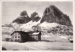 1958-Bolzano Dolomiti Rifugio Passo Sella, Cartolina Viaggiata - Bolzano