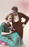 1924-Coppia Di Fidanzati, Con Annullo Di Capodistria - Couples
