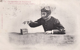 1902-La Question Du Transvaal, Cartolina Viaggiata - Humour