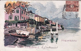 1904-Como Tremezzo Litografica, Cartolina Viaggiata - Como