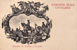 1909-Piemonte Reale Cavalleria, Cartolina Viaggiata - Patriottiche