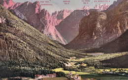 1911-Tirol Dolomiten Neu Toblach Gegen Das Ampezzotal, Cartolina Viaggiata - Autres & Non Classés