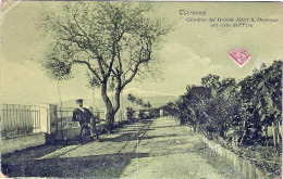1912-cartolina Di Taormina Giardino Del Grande Hotel S.Domenico Con Vista Dell'E - Messina