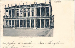 1900-cartolina Di Vicenza Museo Civico (palazzo Chieregati)viaggiata - Vicenza