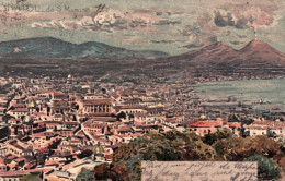 1900-Napoli Da San Martino, Cartolina Viaggiata - Napoli (Neapel)