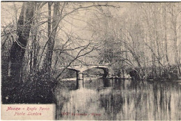1907-cartolina Di Monza Regio Parco Ponte Lambro Viaggiato - Monza
