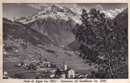 1941-Brescia Ponte Di Legno Panorama Al Castellaccio, Cartolina Viaggiata - Brescia