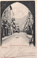 1899-Sud Tirolo Sterzing Strassenpartie Durch Den Zwolferthurm, Piega Angolare - Bolzano (Bozen)