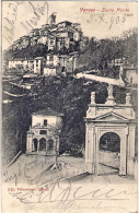 1905-cartolina Di Varese Sacro Monte Timbro Di Albergo Camponovo - Varese