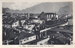 1919-Riva Trento Veduta Panoramica Dalla Torre Apponale, Con Annullo Di Foggia A - Trento