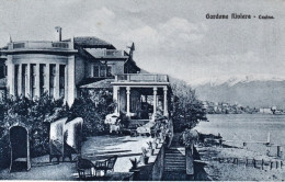 1930circa-foglietto Cartolina Stampato Su Entrambi I Lati "Salò Il Quai Gardone  - Brescia
