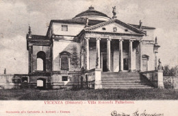 1903-Vicenza Dintorni Villa Rotonda Palladiana Cartolina Viaggiata - Vicenza