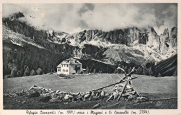 1938-Rifugio Ciampiede Verso I Mugoni E Le Coronelle, Cartolina Viaggiata - Trento