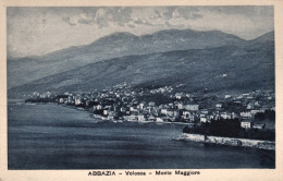 1924-Abbazia Volosca Monte Maggiore, Diretta In Cecoslovacchia - Croatia