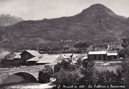 1951-San Marcel La Fabbrica E Panorama, Cartolina Viaggiata - Aosta