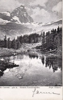 1905-Monte Cervino Giomein (Valtournanche), Cartolina Viaggiata - Aosta