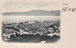 1899-Fiume Panorama - Croatie