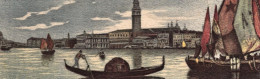 1918-formato Extra Mini (4,2x 14 Cm) Venezia Panorama Cartolina Viaggiata - Venezia (Venice)