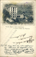 1917-Casino Boario (Valle Camonica Brescia) Il Grand Hotel Des Thermes, Cartolin - Brescia