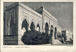 1935-Libia "Bengasi Palazzo Del Littorio" - Libya
