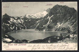 AK Lünersee, Ansicht Mit Kanzelkopf, Todenalp, Seesaplana Und Seekopf  - Other & Unclassified