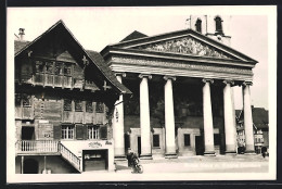 AK Dornbirn, Rotes Haus Mit Kirche  - Sonstige & Ohne Zuordnung