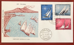 ITALY - FDC - 1965 - World Sailing Championship, In Alassio And Naples - FDC
